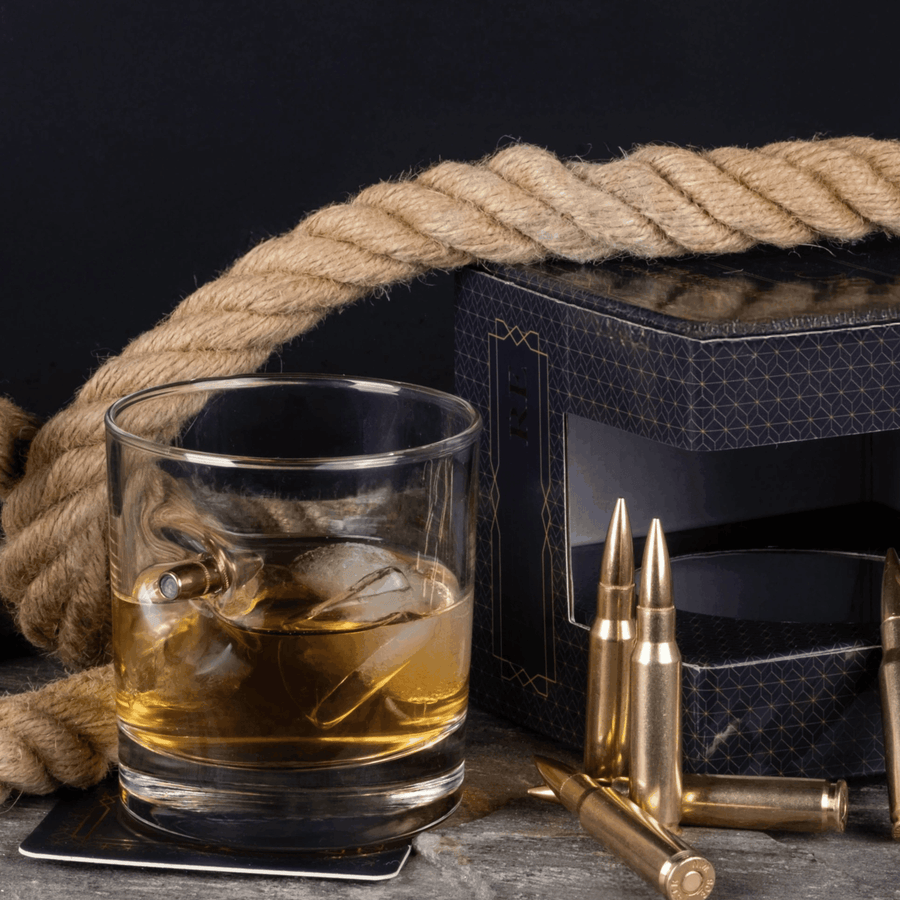 Glonț Real .308: Pahar Cadou de Whisky 300ml