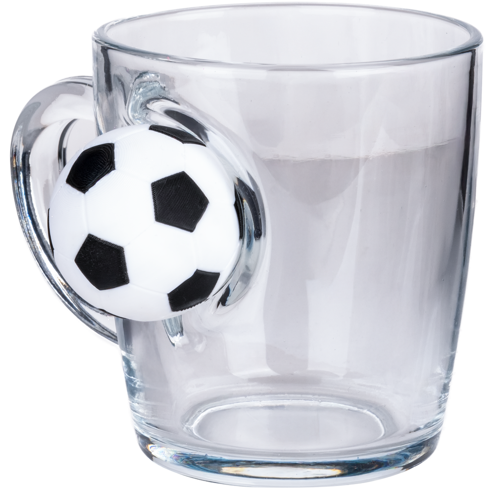 Cană Specială pentru Ceai și Cafea cu Minge de Fotbal, 340ml