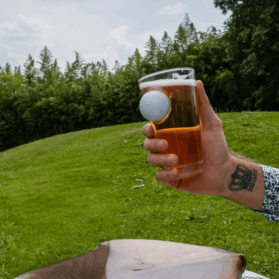Minge Reală de Golf – Pahar Special de Bere, 465ml