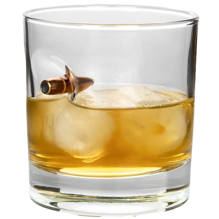 Glonț Real .308: Pahar Cadou de Whisky 300ml