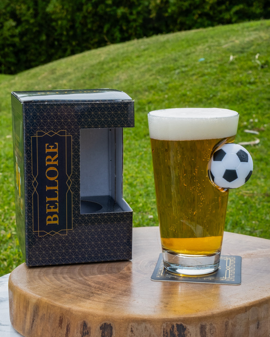 Pahar Special de Bere cu Minge de Fotbal, 455ml
