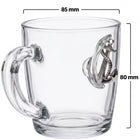 Cană de cafea și ceai cu ancoră reală, 340 ml – Cadou pentru marinari și căpitani