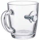 Cană de cafea și ceai cu șurub și piuliță reale, 340 ml – Cadou pentru ingineri și constructori