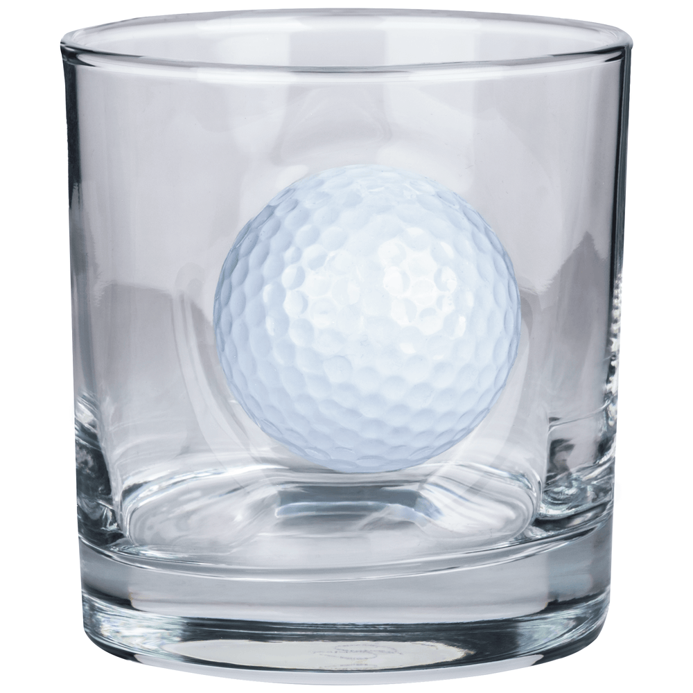 Pahar Special de Whisky cu Minge Reală de Golf, 300ml