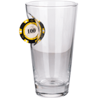 Bellore Pahar Special de Bere cu Jeton de Poker, 455ml
