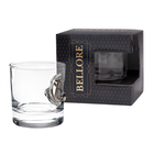 Pahar de whisky cu ancoră reală, 300 ml – Cadou pentru marinari și căpitani