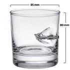 Pahar de Whisky cu Avion F-16 300 ml