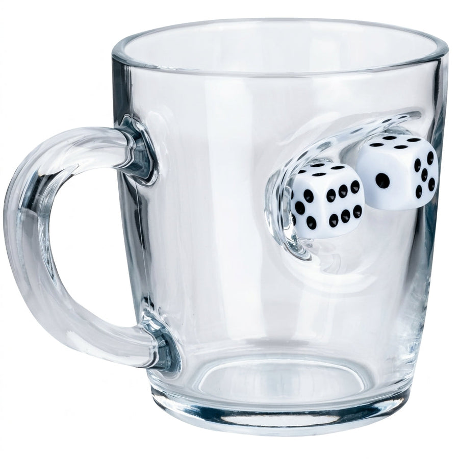 Cană de Cafea și Ceai cu Zar de Table 340 ml