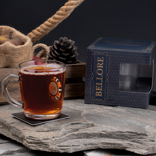 Bellore Cană Specială pentru Ceai și Cafea cu Jeton de Poker, 340ml