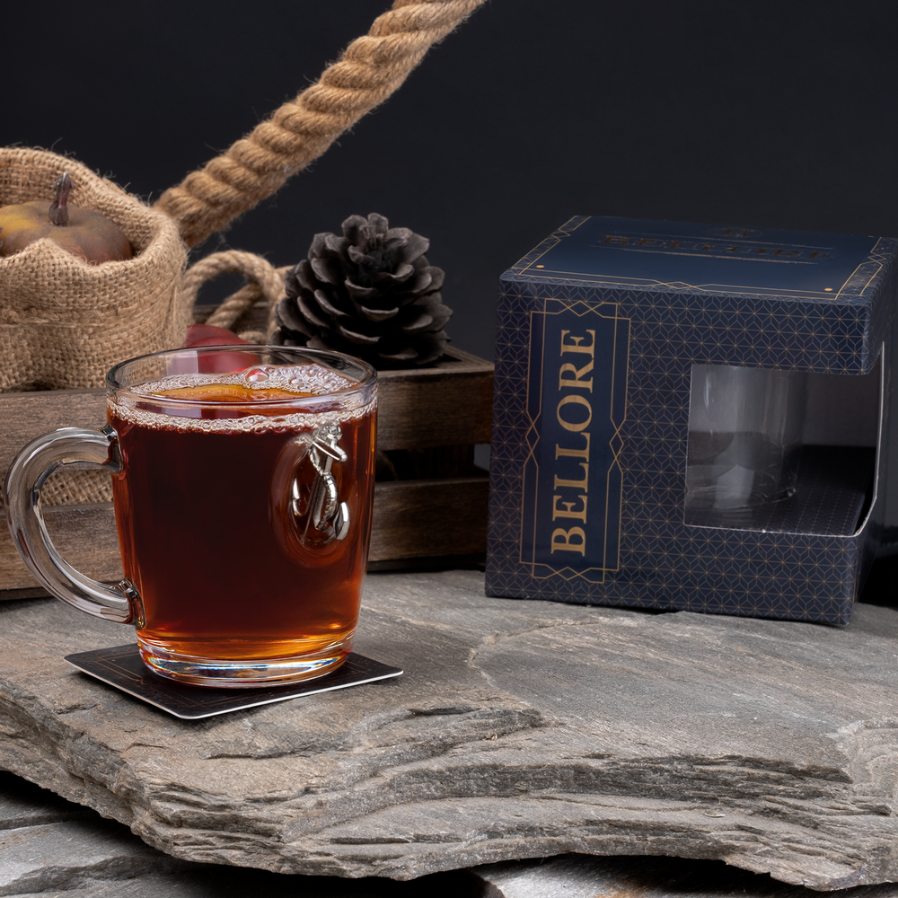 Cană de cafea și ceai cu ancoră reală, 340 ml – Cadou pentru marinari și căpitani