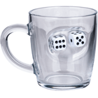 Bellore Cană pentru Ceai și Cafea cu Zar de Table, 340ml