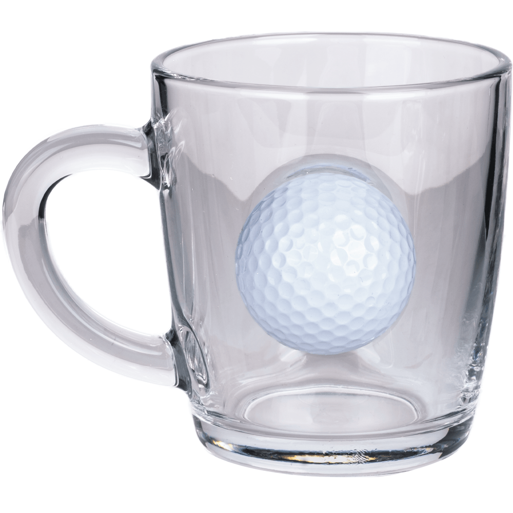 Cană cu Design Special pentru Ceai și Cafea cu Minge Reală de Golf, 340ml