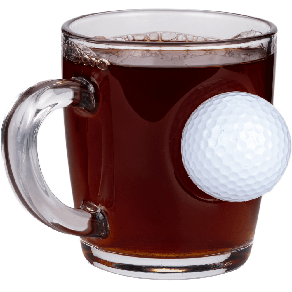 Cană cu Design Special pentru Ceai și Cafea cu Minge Reală de Golf, 340ml