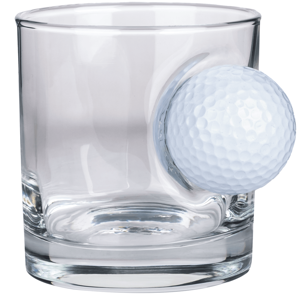 Pahar Special de Whisky cu Minge Reală de Golf, 300ml