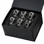 Glonț Real de 9mm - Set Cadou 6 Pahare Speciale pentru Shot, Tequila și Lichior