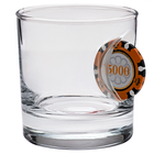 Pahar Special de Whisky cu Jeton de Poker 300ml