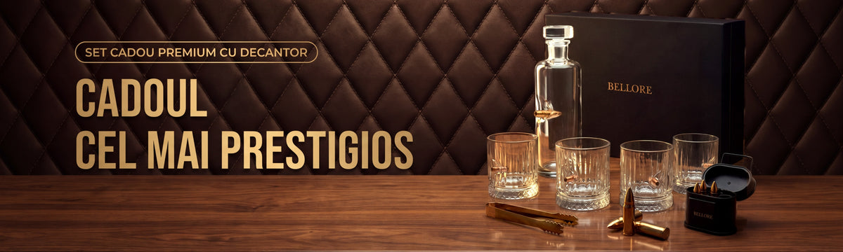 Set cadou premium Bellore cu decantor