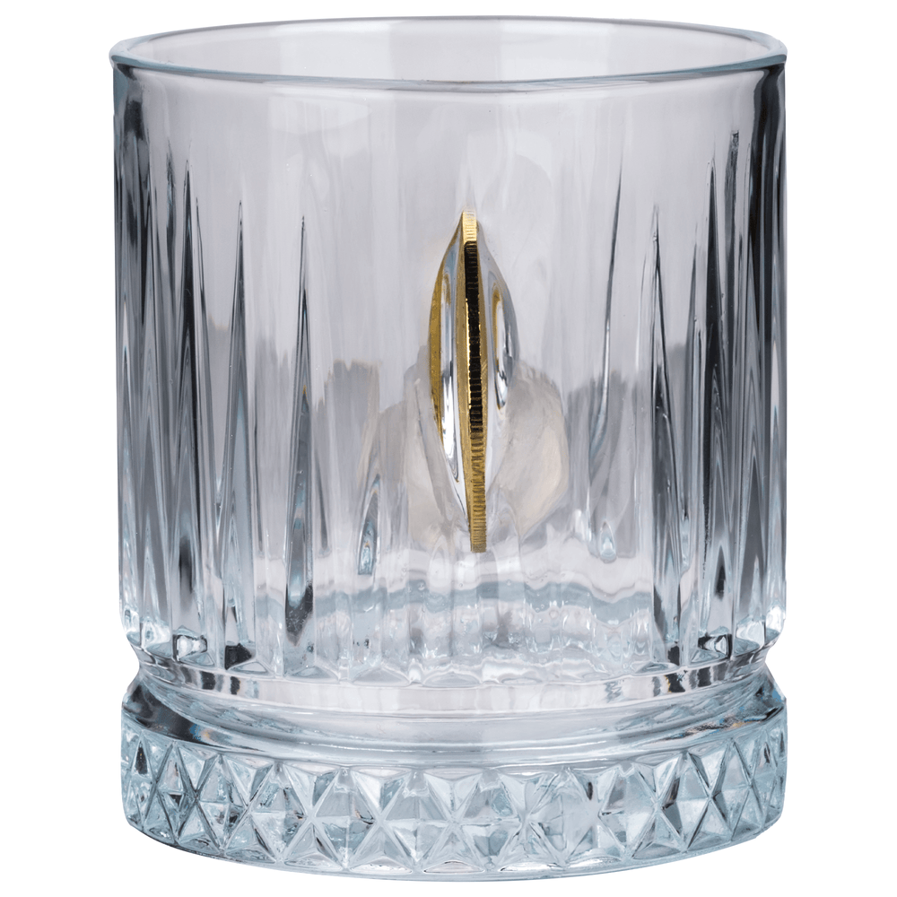 Pahar din cristal pentru whisky Bitcoin - 355 ml